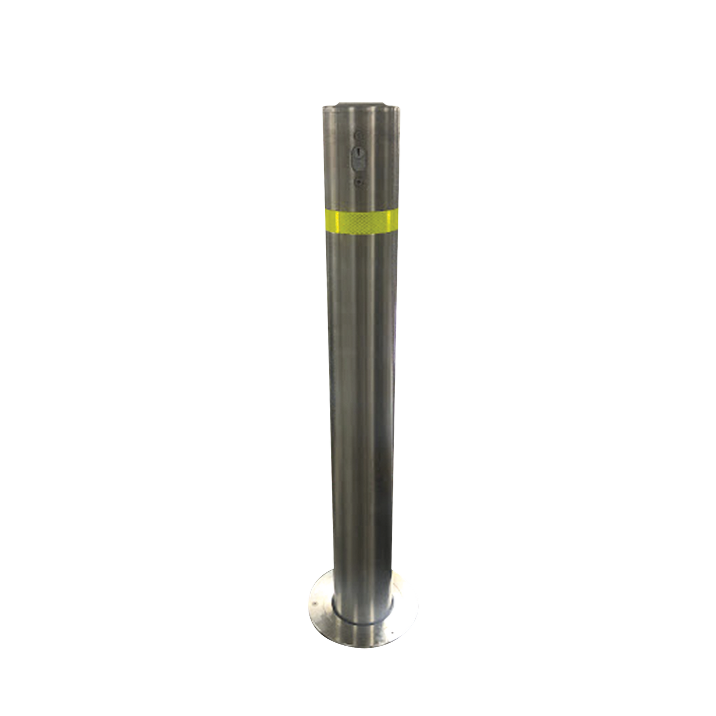 Bolardo Retráctil De Acero Inoxidable De 900 Mm De Altura / Ideales Para Delimitación Vehicular Y Peatonal