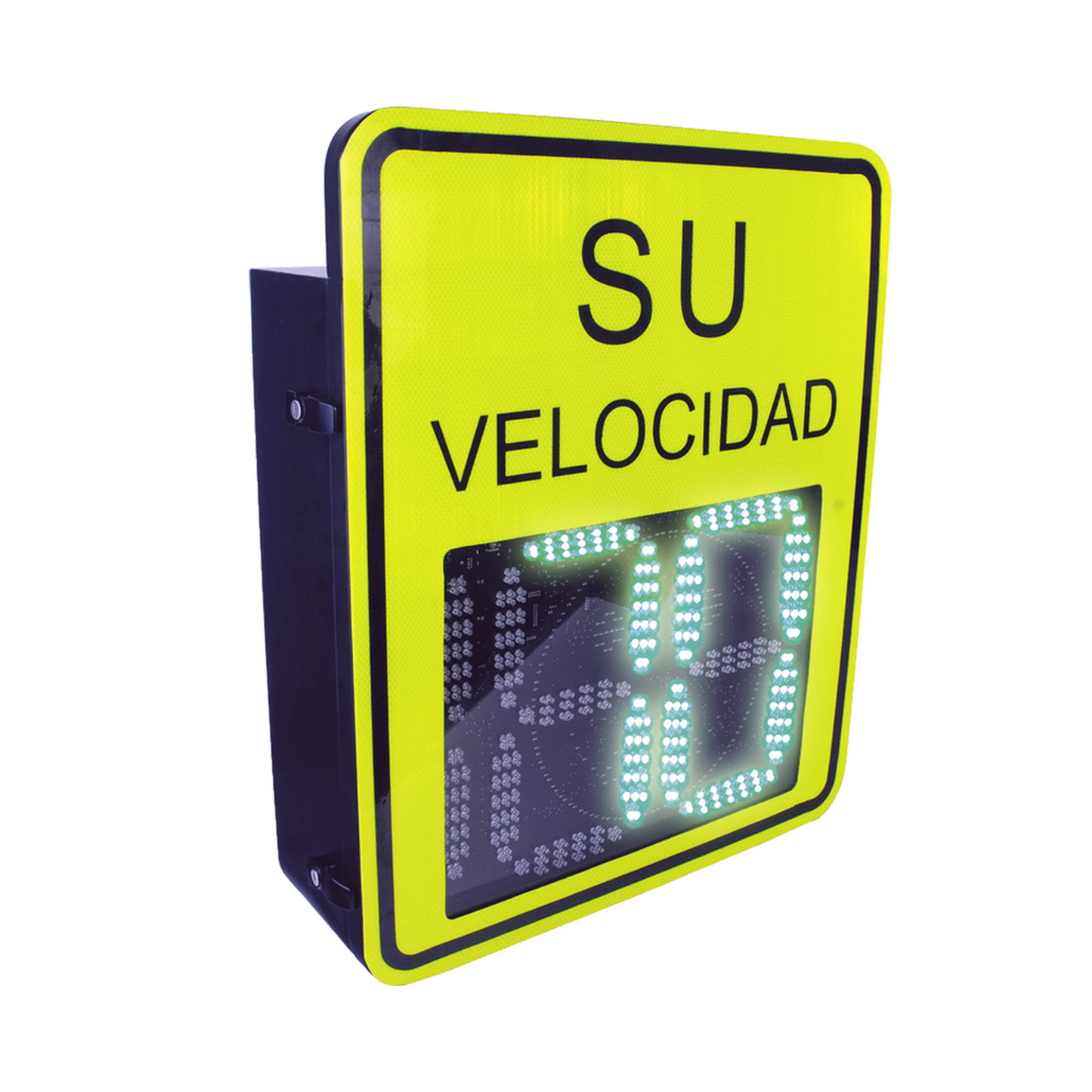 Radar Medidor De Velocidad De 3 Dígitos / Salida De Relevador / Puerto De Red Tcp Ip / Detección De Exceso De Velocidad / Integración Con Cámara.