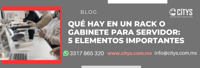 Qué Hay En Un Rack O Gabinete Para Servidor: 5 Elementos Importantes