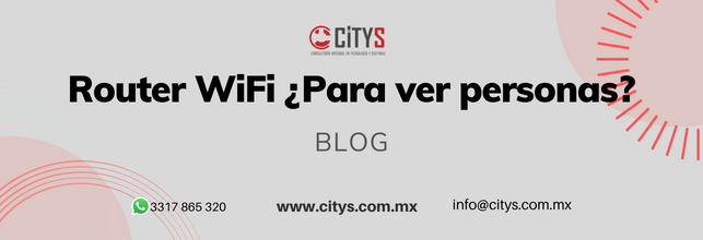 Router WiFi ¿Para ver personas?