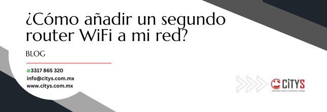 ¿Cómo añadir un segundo router WiFi a mi red?