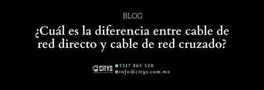 ¿Cuál es la diferencia entre cable de red directo y cable de red cruzado?