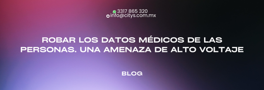 Robar los datos médicos de las personas. Una amenaza de alto voltaje