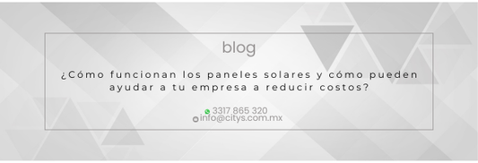 ¿Cómo funcionan los paneles solares y cómo pueden ayudar a tu empresa a reducir costos?