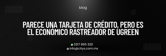 Parece una tarjeta de crédito, pero es el económico rastreador de UGREEN