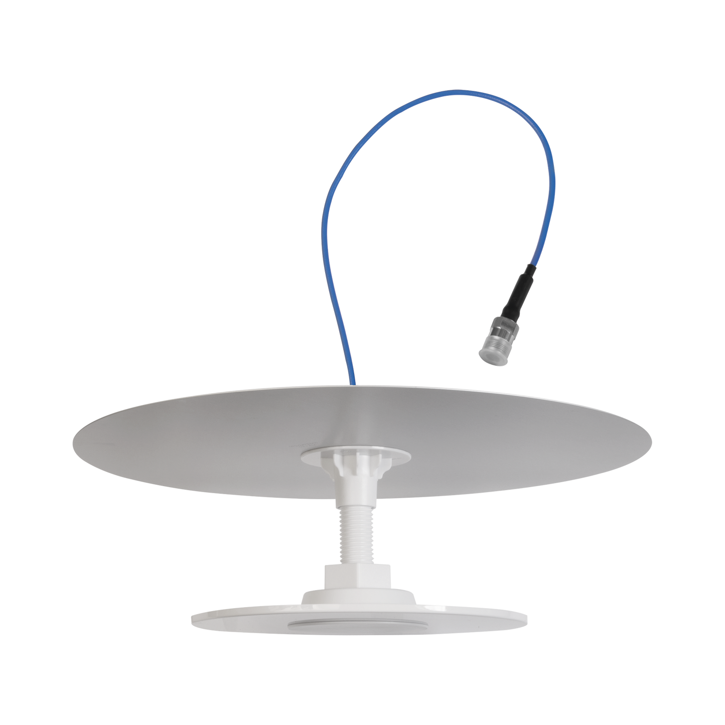 Antena Omnidireccional de Bajo Perfil Ultra Delgada con Reflector para Máxima Ganancia de 7dBi. Cubre bandas de celular 5G, 4G, 3G y WiFi de 608 a 2700 MHz.