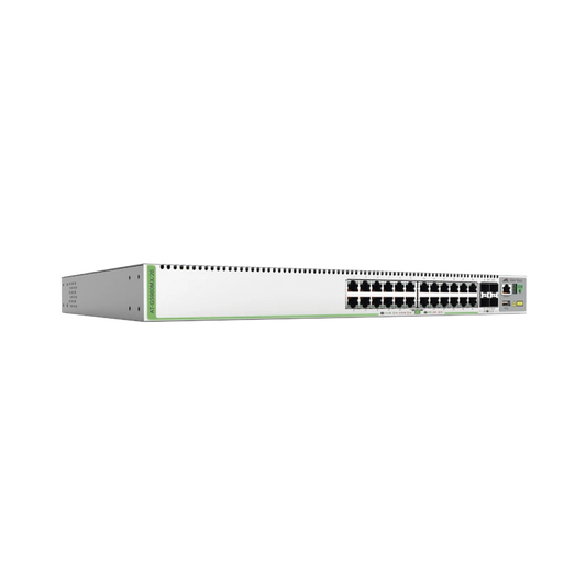 (Gs980Mx / 28) Switch Stack L3, 24 Puertos 10/100/1000-T, 4 Puertos Sfp+ 10G, Fuente De Poder Fija