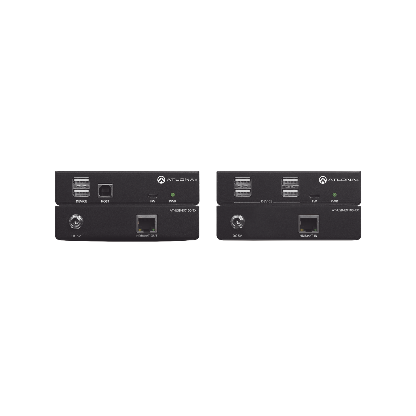 Kit extensor de señal USB 2.0 de alta velocidad / hasta 100 metros / donde los componentes USB(Laptops, cámaras, micrófonos y parlantes) están ubicados en diferentes áreas de la sala.