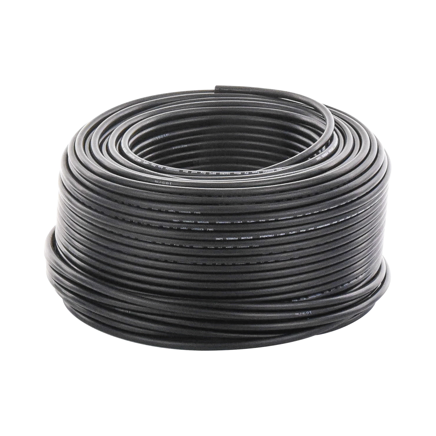 Cable Fotovoltaico Negro / 6mm² (10AWG) / 2000V / Rollo de 100m