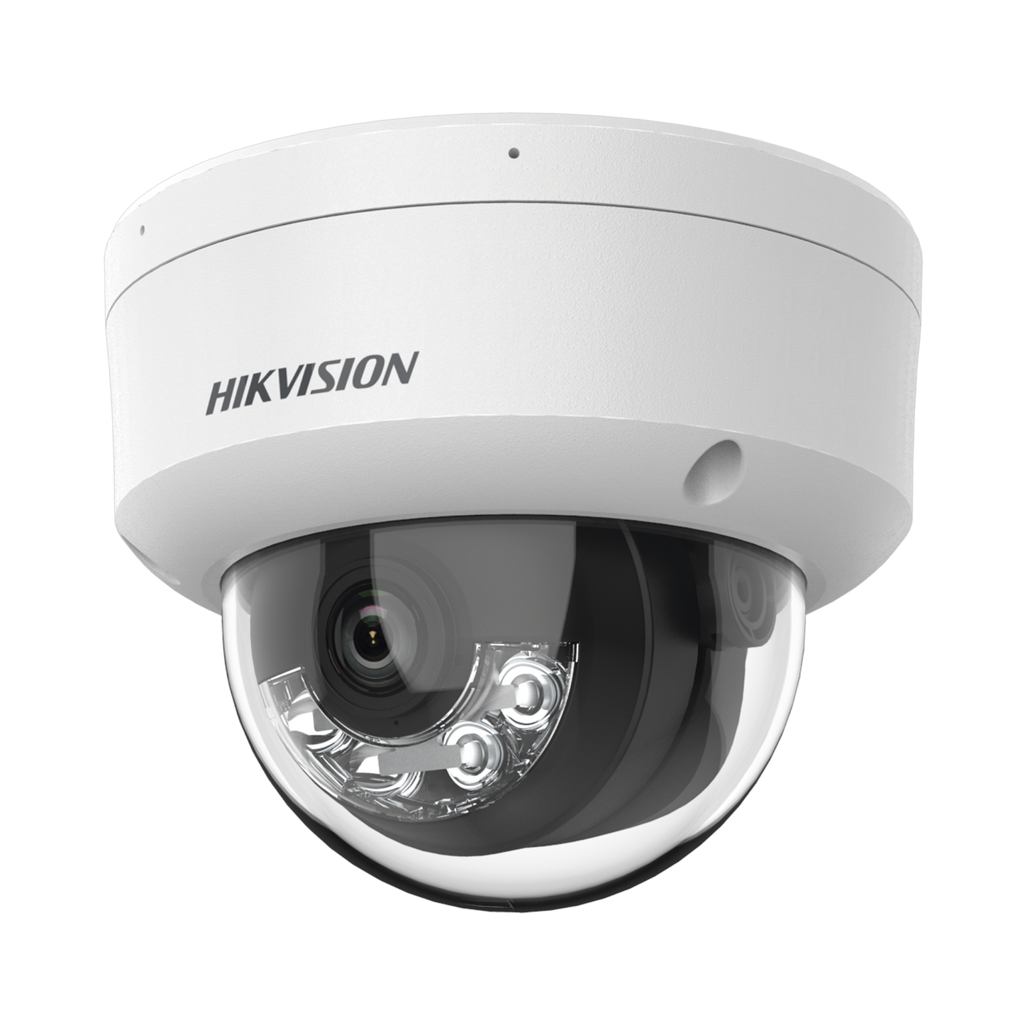 Domo IP 8 Megapixel (4K) / Lente 2.8 mm / 30 mts IR / Acusense / Dual Ligh/ /Microfono Integrado /  Hik-Connect P2P / H.265+ / PoE / Exterior IP67 / WDR 120 dB / Onvif / Micro SD