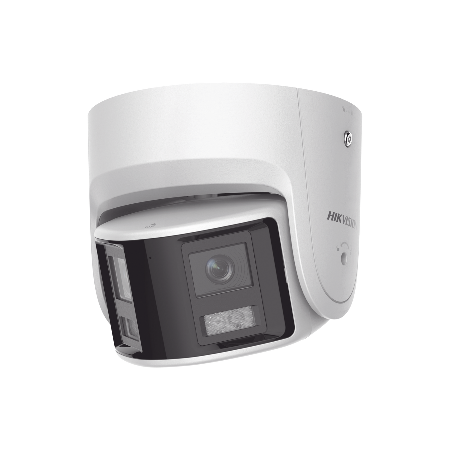 [ PROTECCIÓN ACTIVA ] Turret IP Panorámica 4 Megapíxel / 180° / Imagen a Color 24/7 / PoE / WDR 130° / IP67 / ACUSENSE / Protección Activa (Luz Estroboscópica y Alarma Audible) / MicroSD