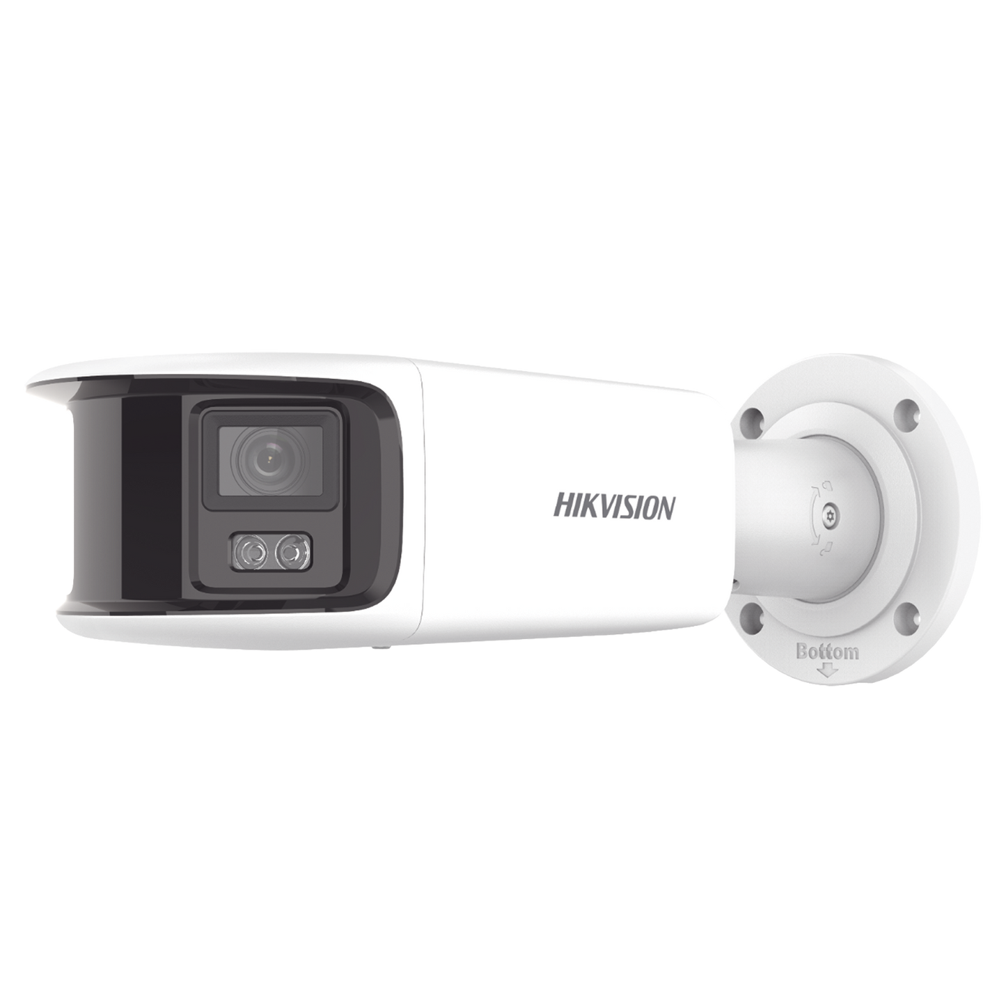 [ PROTECCIÓN ACTIVA ] Bala IP Panorámica 8 Megapixel / 180° / Lente 4 mm / Imagen a Color 24/7 / PoE / WDR 130° / IP67 / ACUSENSE / Protección Activa (Luz Estroboscópica y Alarma Audible) / 40 mts Luz Blanca