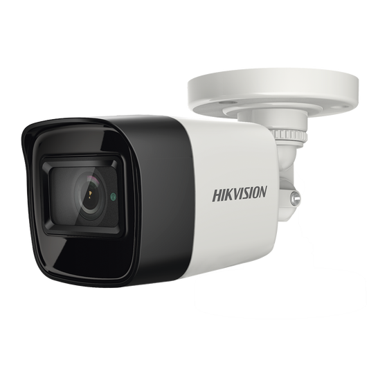 Bala TURBOHD 4K (8 Megapixel) / Gran Angular 102° / Lente 2.8 mm / Exterior IP67 / IR EXIR 30 mts / dWDR