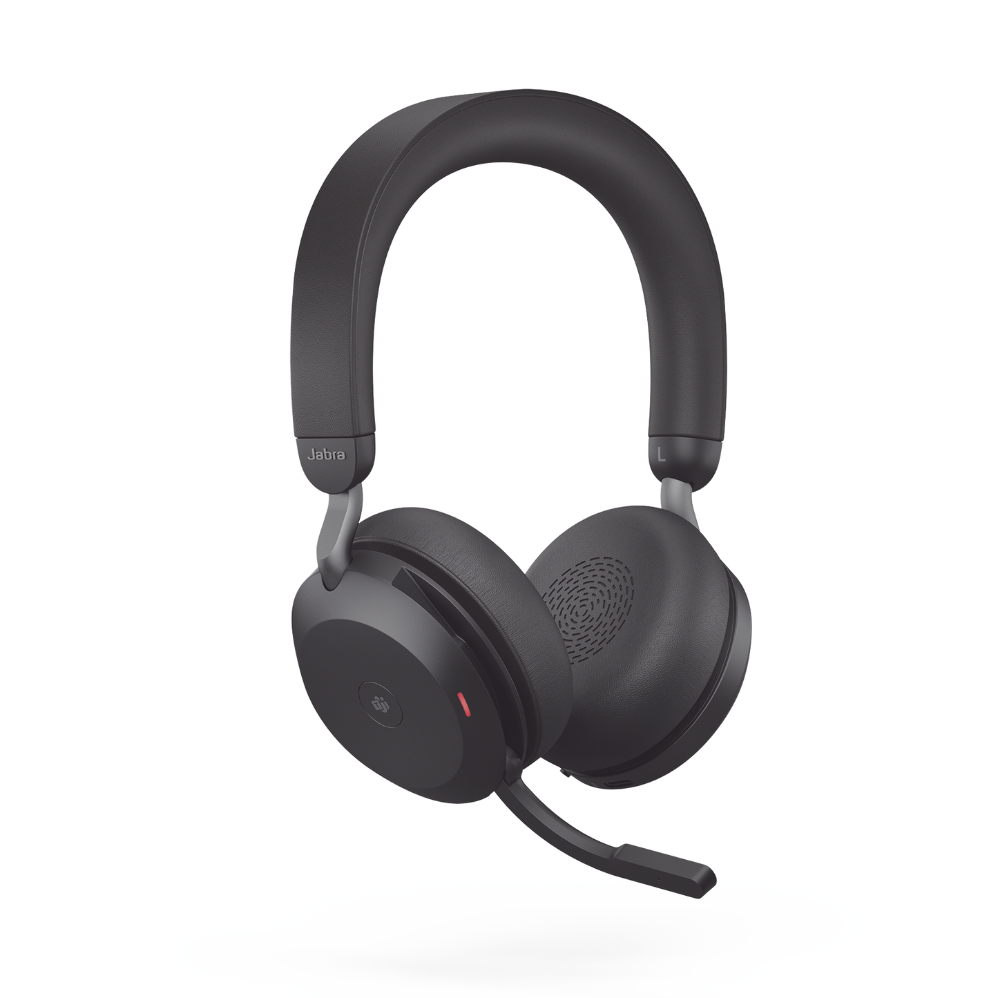 Jabra Evolve2 75, Auricular stereo versión MS con cancelación de ruido activa, dongle USB-A indicador de ocupado (Busylight)(27599-999-999)