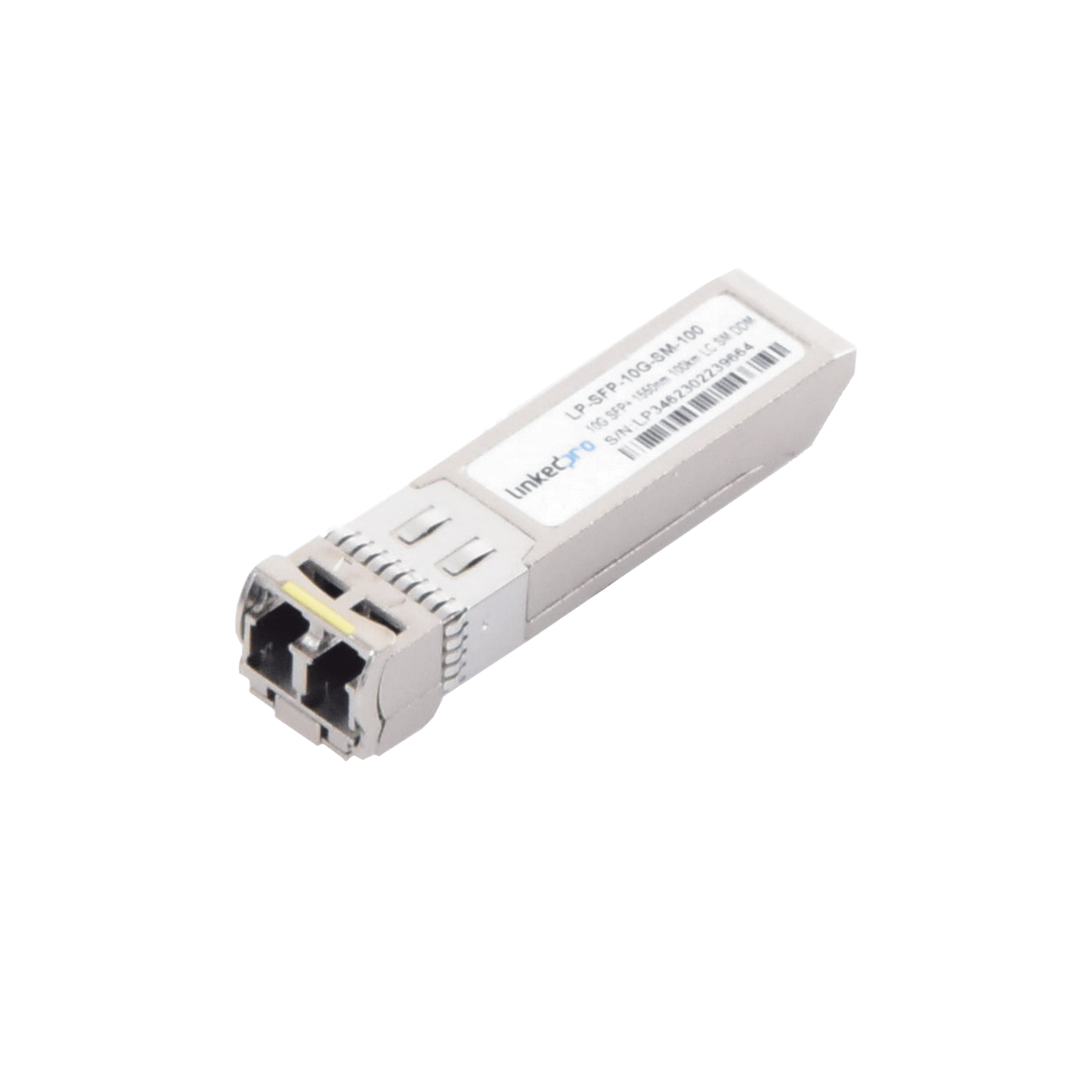 Transceptor SFP+ (Mini-Gbic) / Monomodo / 10 Gbps de velocidad / Conectores LC Dúplex / Hasta 100 km de Distancia