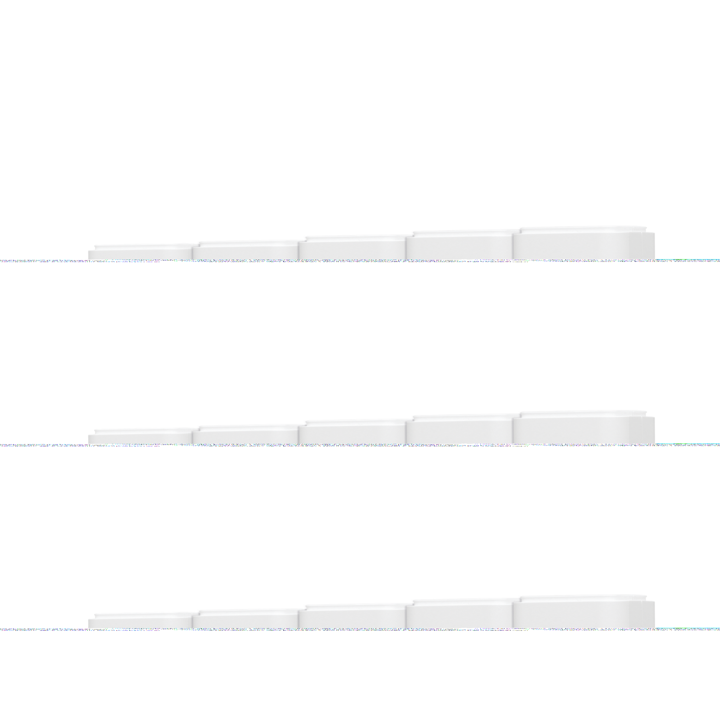 5 Unidades Del Adaptador Poe Ubiquiti De 24 Vdc, 0.5 A Con Puerto Gigabit, Color Blanco