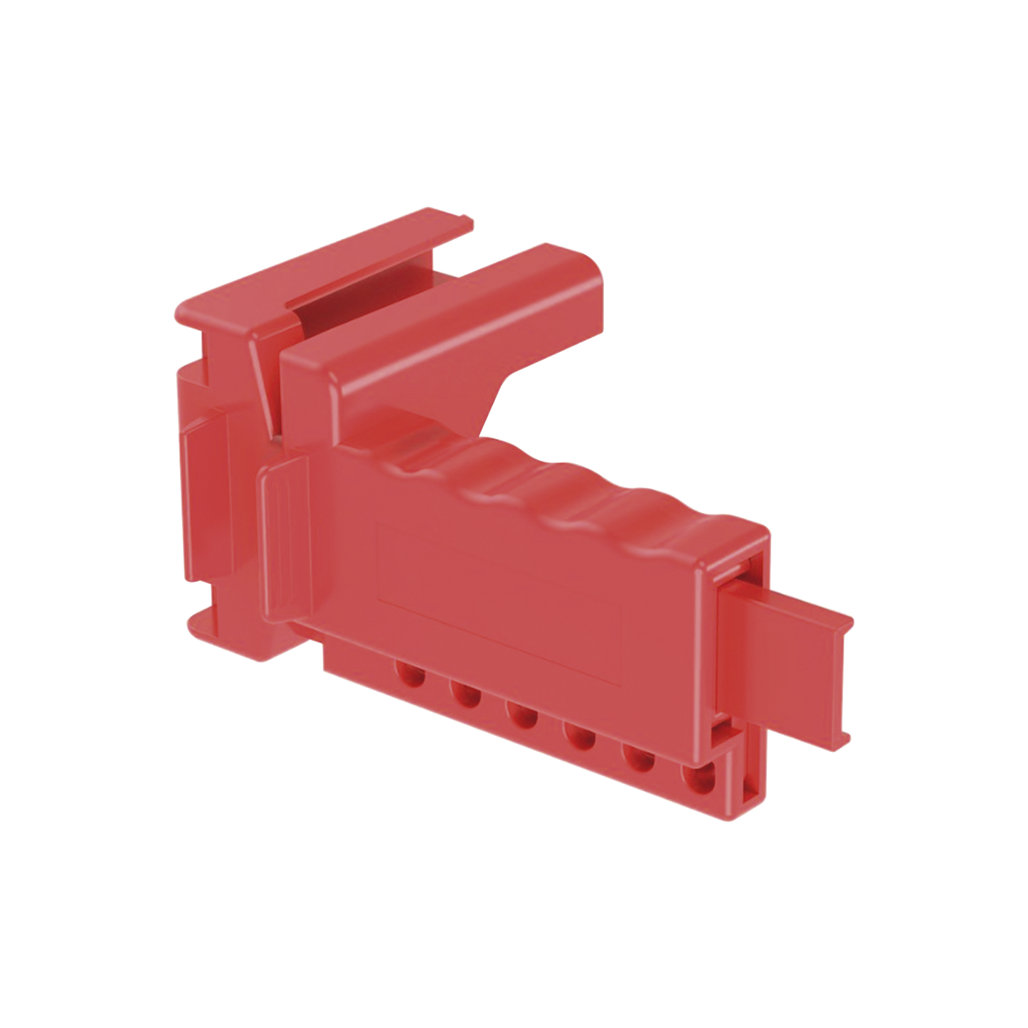 Dispositivo de Bloqueo Para Válvulas de Bola, Para Diametros de Tuberia de 0.25 a 1 in y Longitud de Mango Hasta 7.5 in, Color Rojo