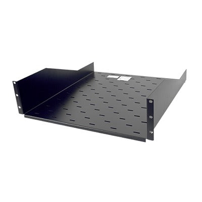 Charola para Rack de 19", 50 cm de Profundidad, 3UR. Capacidad carga: 30 Kg.