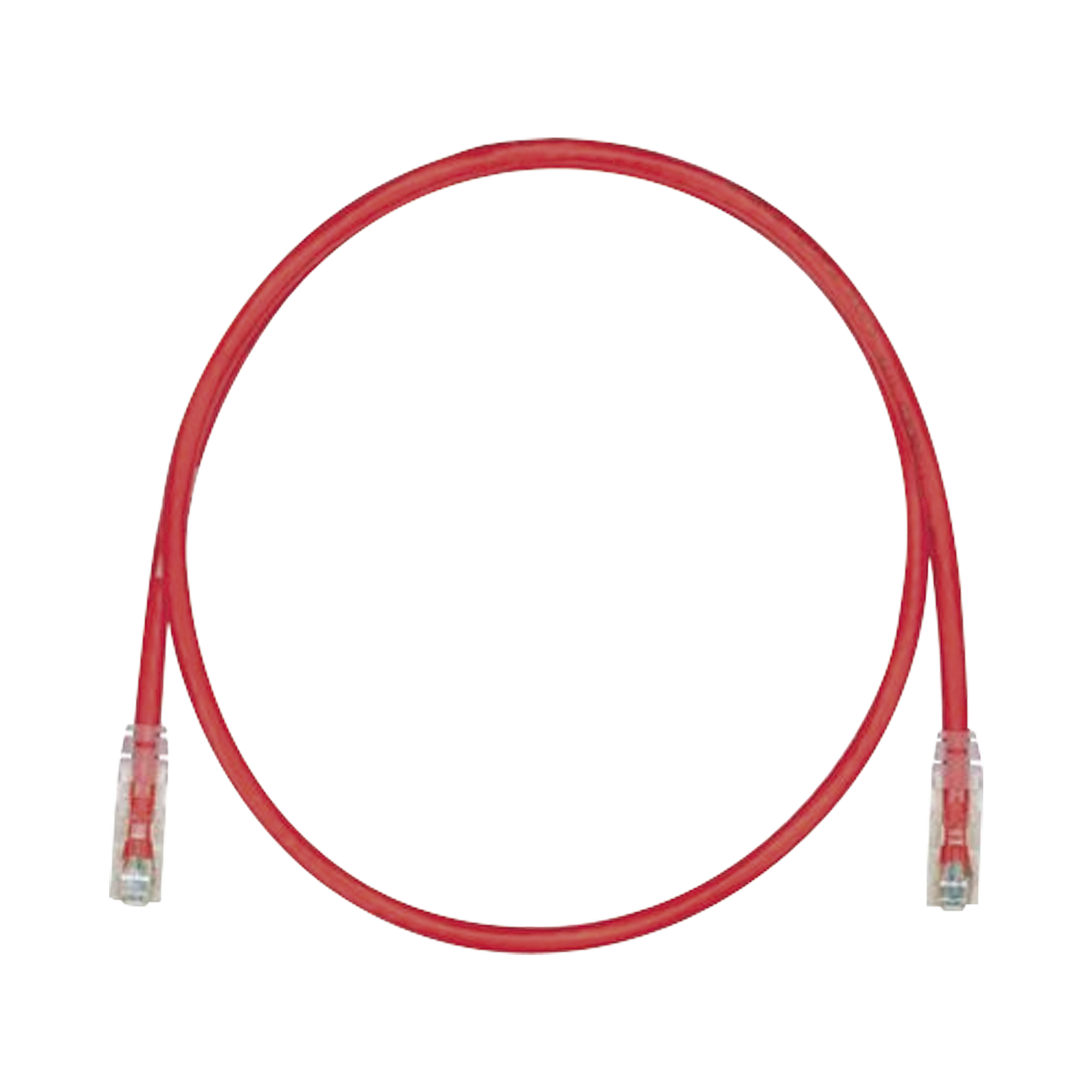 Cable de Parcheo TX6, UTP Cat6, 24 AWG, CM, Color Rojo, 100ft