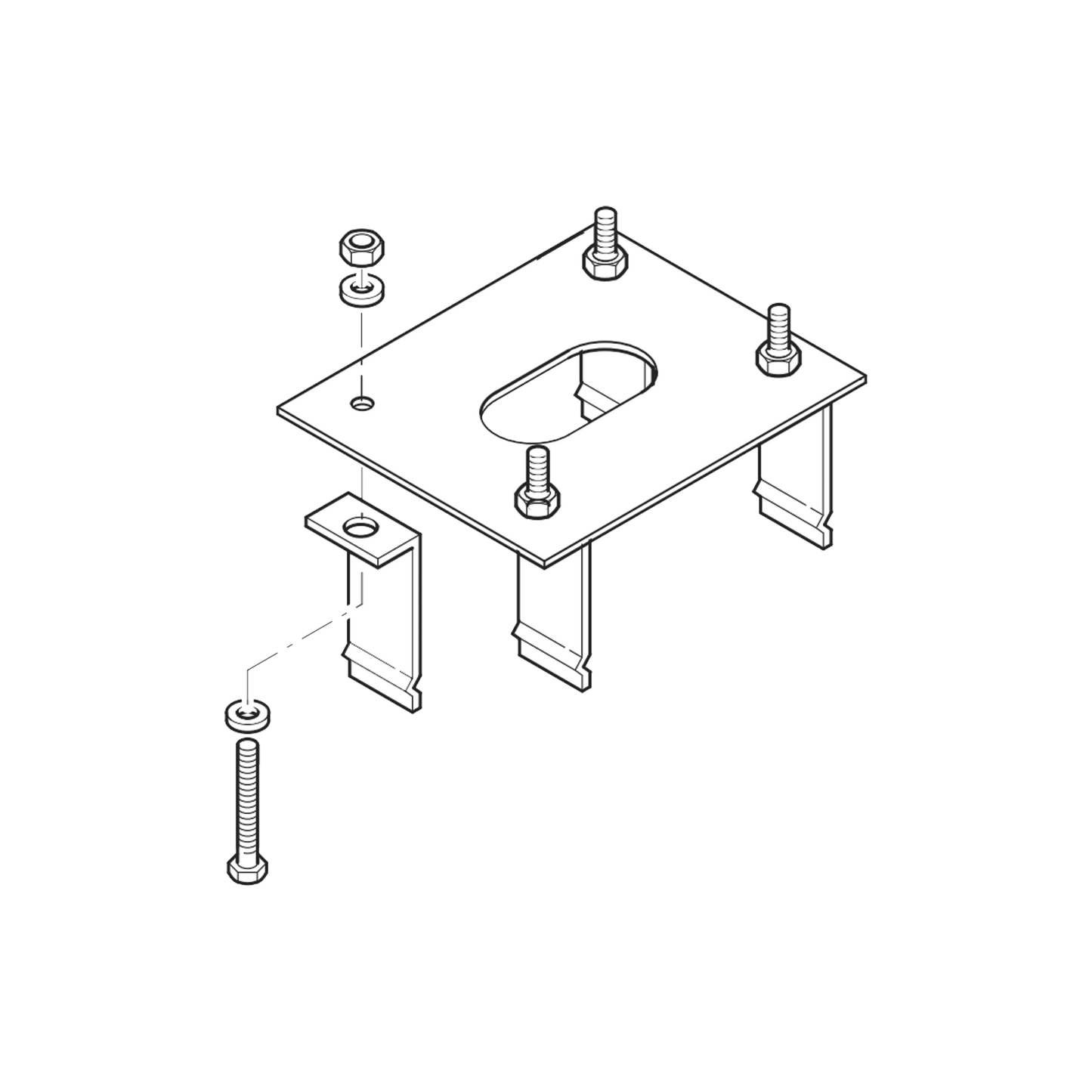 Anclaje Para Barreras Came Gard4 Y G3750