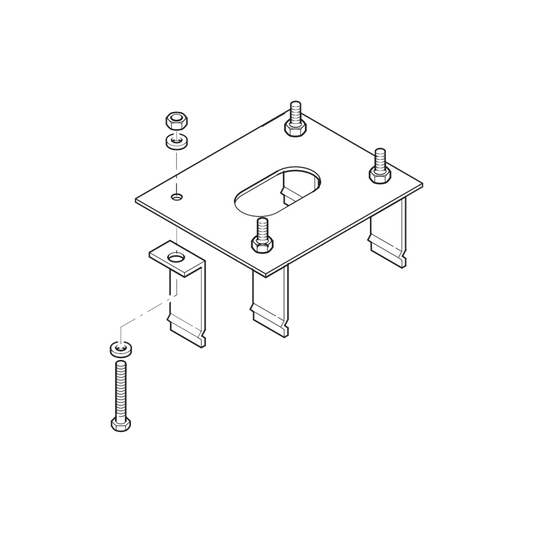 Anclaje Para Barreras Came Gard4 Y G3750