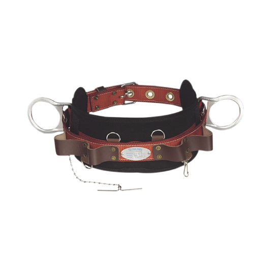 Cinturón De Liniero De Lujo, Fabricado En Poliéster, Con 2 Anillos Tipo D, Talla 48.