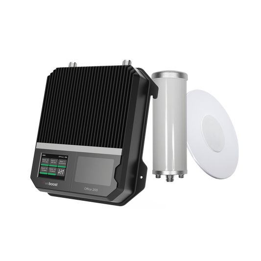 Kit Amplificador De Señal Celular 4G Lte, 3G Y Voz. Especial Para Cubrir Áreas De Hasta 4300 Metros Cuadrados Por Ser De Grado Comercial E Industrial. Soporta Múltiples Operadores, Tecnologías Y Usuarios.