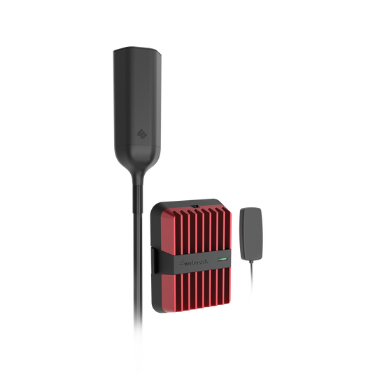 Kit Amplificador De Señal Celular 4G Lte, 3G Y Voz. Drive Reach Otr. Especial Para Tractocamión Y Pick Up Pesados. Soporta Múltiples Dispositivos. Opera Con Los Principales Operadores.