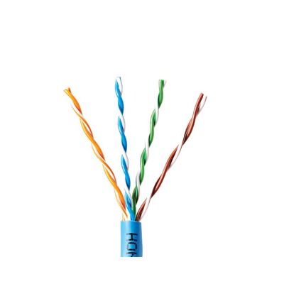 Bobina De Cable De 305 Metros, Utp Cat6,De Color Azul, Ul, Cmr, Spnls, Probado A 350 Mhz, Para Aplicaciones De Cctv / Redes De Datos/ Ip Megapixel / Control Rs485