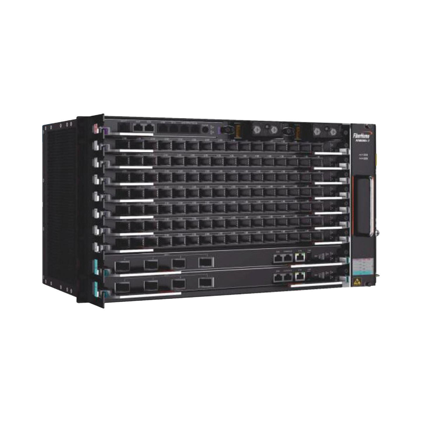Olt Carrier Class Modular Gpon, 6 Ranuras De Servicio, 1 Tarjeta De Servicio 16 Puertos Gpon, Crecimiento Hasta 96 Puertos Gpon, 6 Ur
