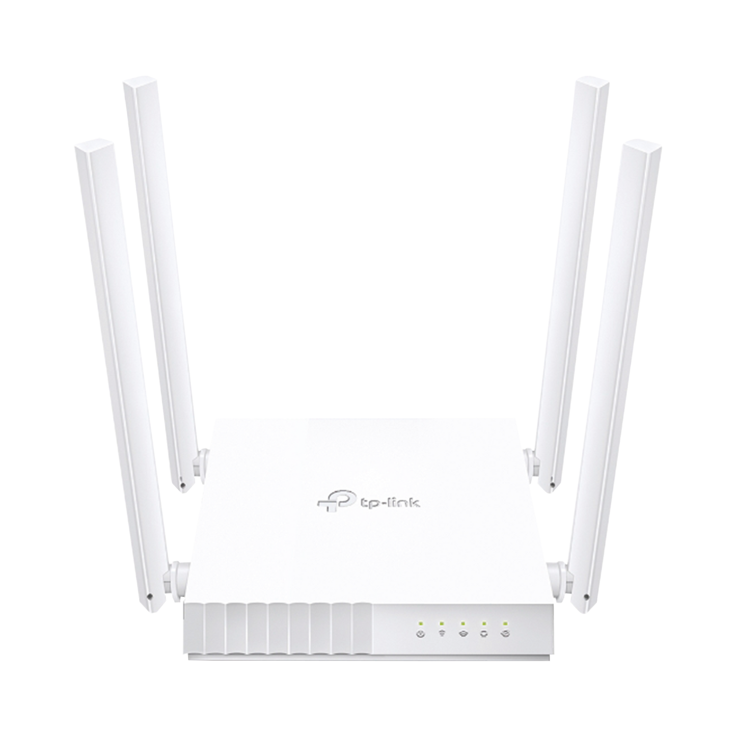 Router Inalámbrico Doble Banda Ac, 2.4 Ghz Y 5 Ghz Hasta 733 Mbps, 4 Antenas Externas Omnidireccional, 4 Puertos Lan 10/100 Mbps, 1 Puerto Wan 10/100 Mbps