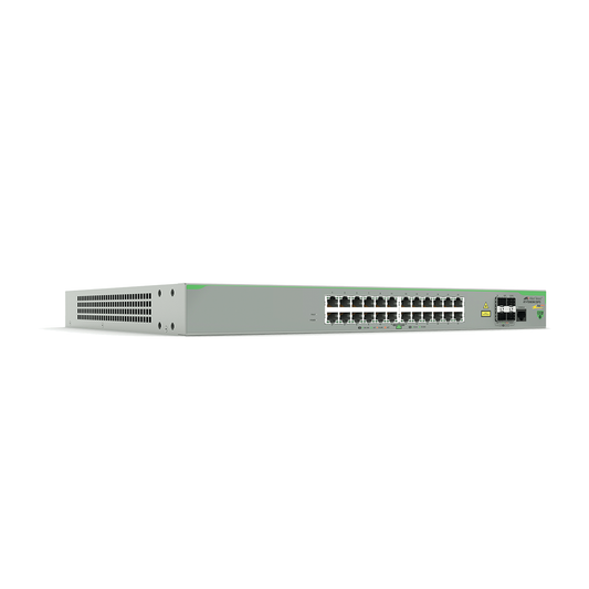 Switch Poe+ Administrable Centrecom Fs980M, Capa 3 De 24 Puertos 10/100 Mbps + 4 Puertos Sfp, 375 W