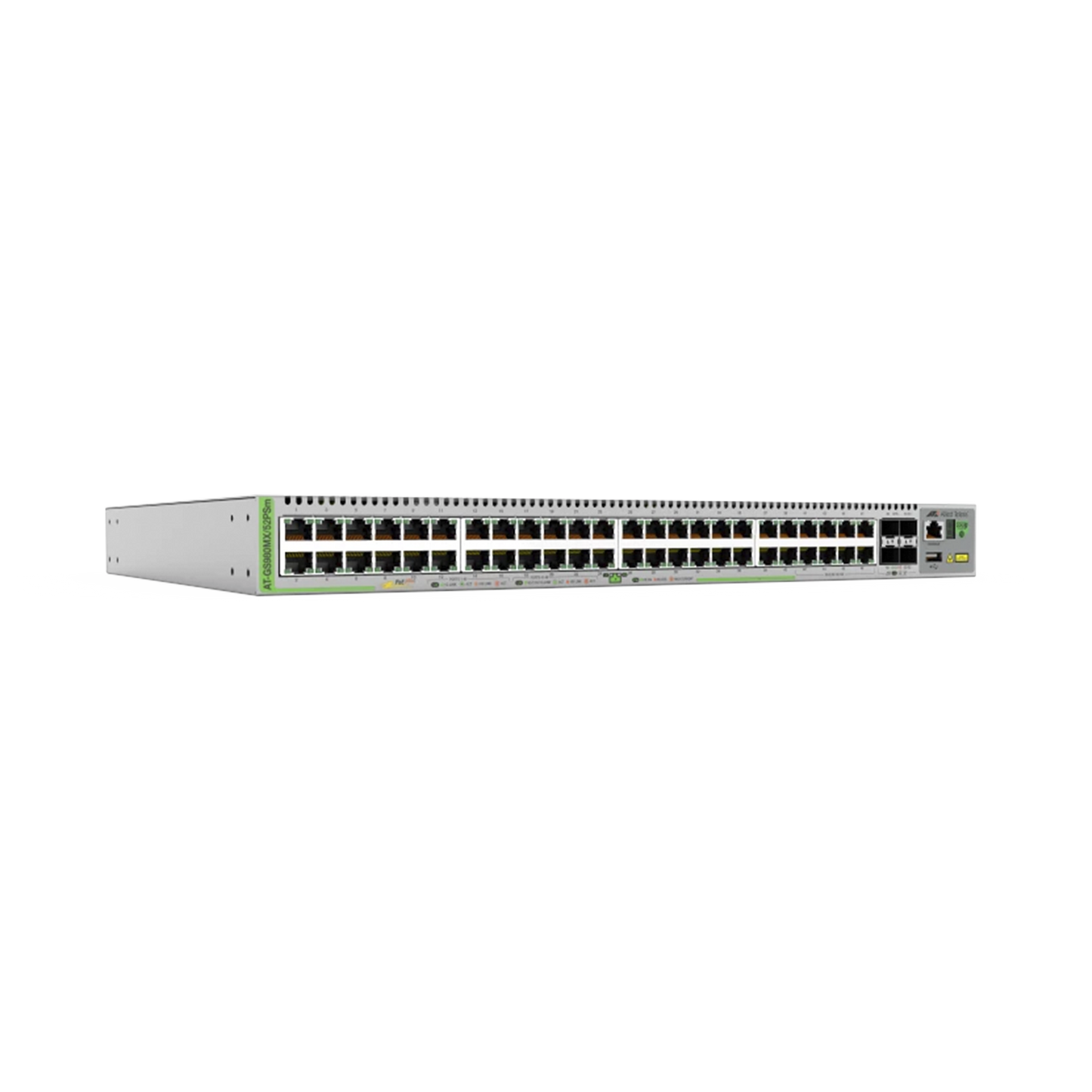 SWITCH L3, STACKABLE, 40 X 1000-T POE+, 8 X 100M/1/2.5/5G-T POE+, 4 X SFP+, PSU FIJA