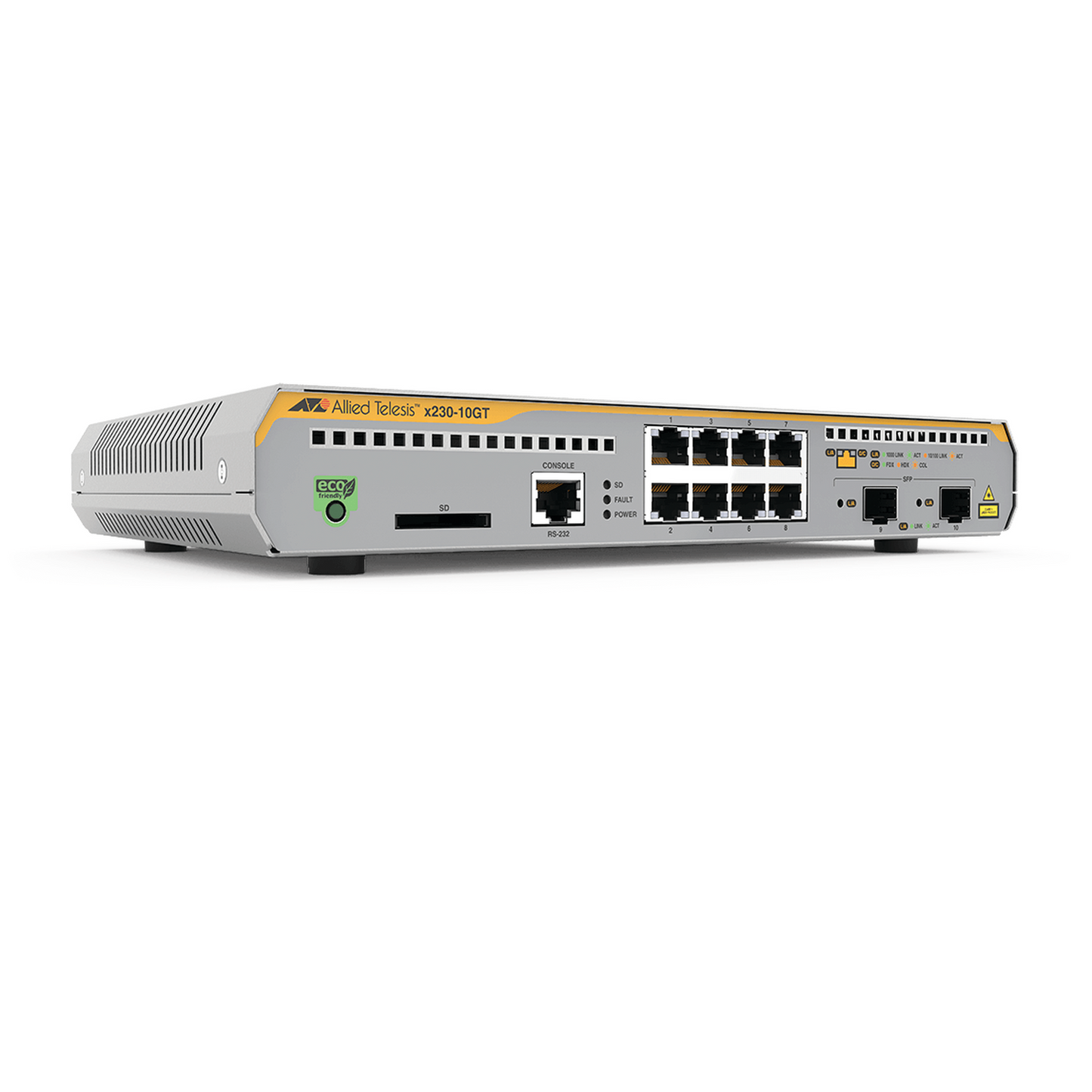 Switch Administrable Capa 3, 8 Puertos 10/100/1000 Mbps + 2 Puertos Sfp Gigabit