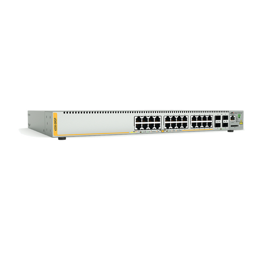 Switch Poe+ Administrable Capa 3, 24 Puertos 10/100/1000 Mbps + 4 Sfp Gigabit, 370 W