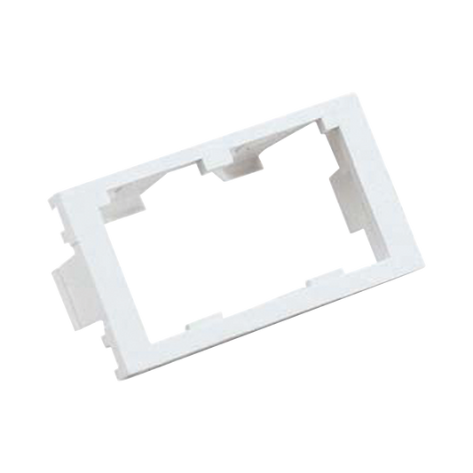 Inserto Plano De 1/3, Espacio Para Dos Módulos Mini-Com®, Color Blanco Mate