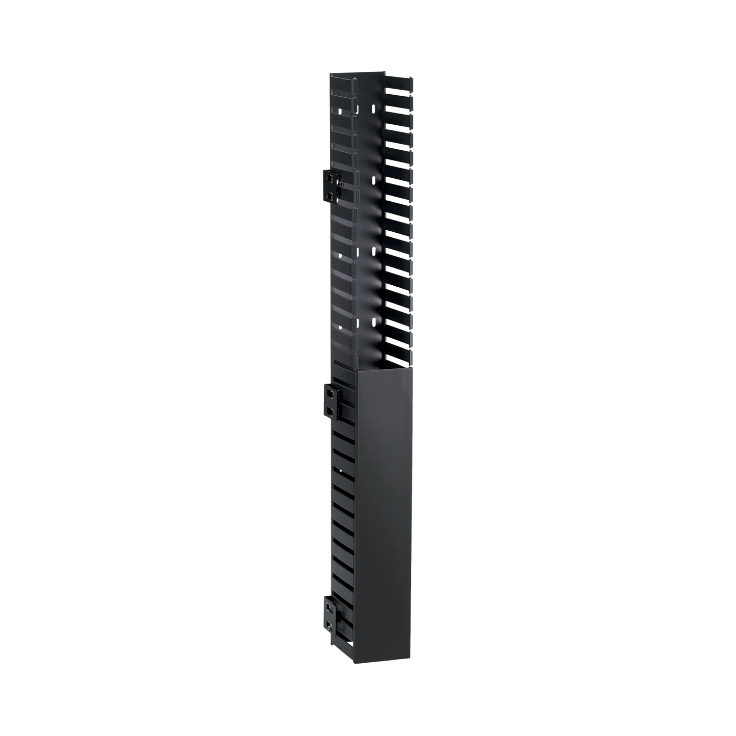 Organizador Vertical Sencillo In-Cabinet, Para Uso Con Gabinetes Panduit De 800 Mm De Ancho, 40 Ur, Color Negro