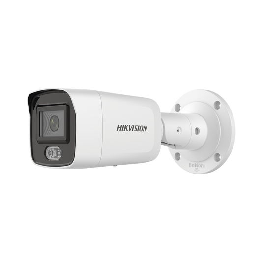 Bala Ip 4 Megapixel / Imagen A Color 24/7 / Lente 4 Mm / Luz Blanca 40 Mts / Exterior Ip67 / Wdr 120 Db / Audio Y Alarma / Captura Facial