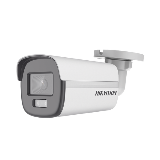 Bala Turbohd 2 Megapixel (1080P) / Imagen A Color 24/7 / Lente 2.8 Mm / Metal / Luz Blanca 20 Mts / Exterior Ip67 / Tvi-Ahd-Cvi-Cvbs / Dwdr