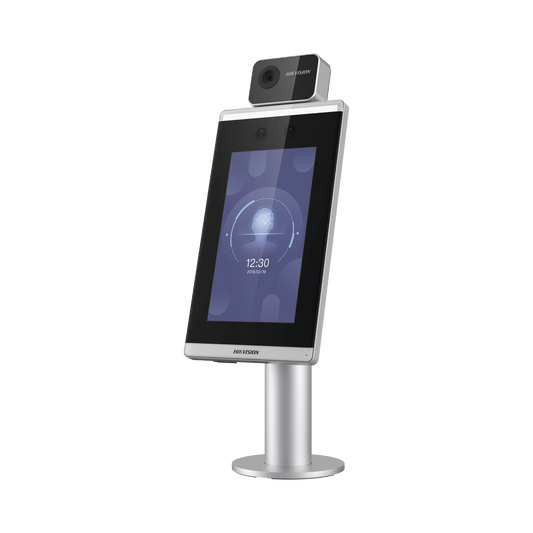 Biométrico para Acceso con Reconocimiento Facial ULTRA RÁPIDO / Cámara Dual 2mp / Incluye montaje para Torniquete / Termografia Industrial