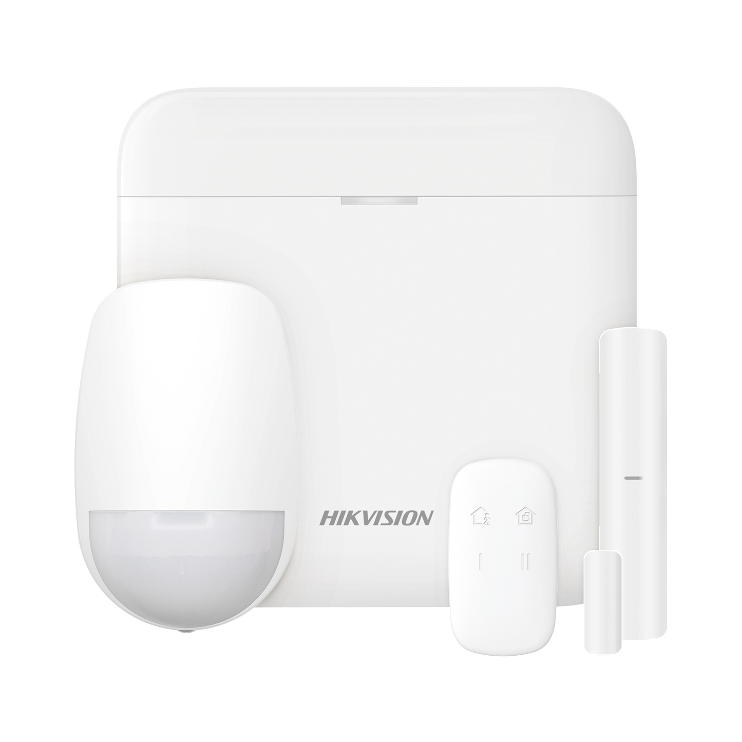 (Ax Pro) Kit De Alarma Ax Pro Con Gsm (3G/4G) / Incluye: 1 Hub / 1 Sensor Pir / 1 Contacto Magnético / 1 Control Remoto / Wi-Fi / Compatible Con Hik-Connect P2P