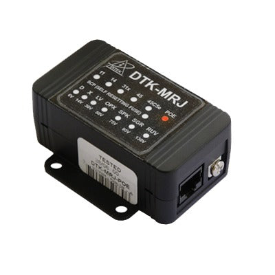 Protector Contra Sobretensiones Poe/Hipoe Hasta 10 Gbe, Para Camaras Ip Poe, Wap, Control De Acceso, Iluminacion Poe