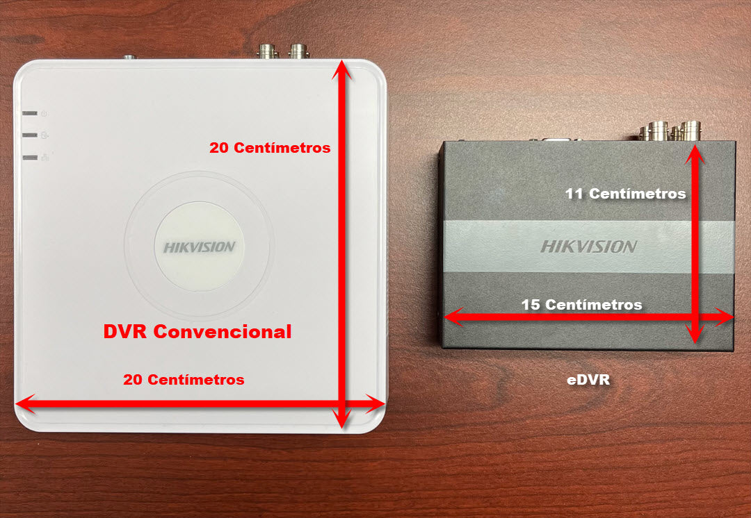 eDVR 2 Megapixel (1080p) Lite / 4 Canales TURBOHD + 1 Canal IP / Disco duro eSSD Incluido (300 GB) / H.265+ / ACUSENSE Lite / Diseño Ultra Compacto / Extra Silencioso