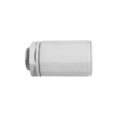 Conector De Tubería Rígida A Caja (Racor), Pvc Auto-Extinguible, De 40 Mm