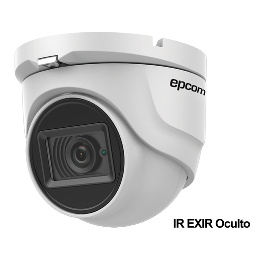 Eyeball Turbohd 4K (8Megapixeles) / Gran Angular 102º / Lente 2.8 Mm / Exterior Ip67/ Ir Exir 30 Mts / Dwdr / Tvi-Ahd-Cvi-Cvbs