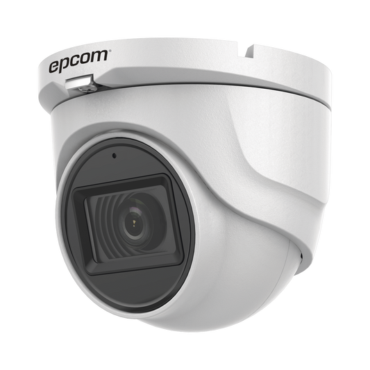 Audio Por Coaxitron / Turret Turbohd 5 Megapixel / Angulo De Vision 85.5° / Lente 2.8 Mm / 30 Mts Ir Exir / Exterior Ip67 / 4 Tecnologías / Dwdr