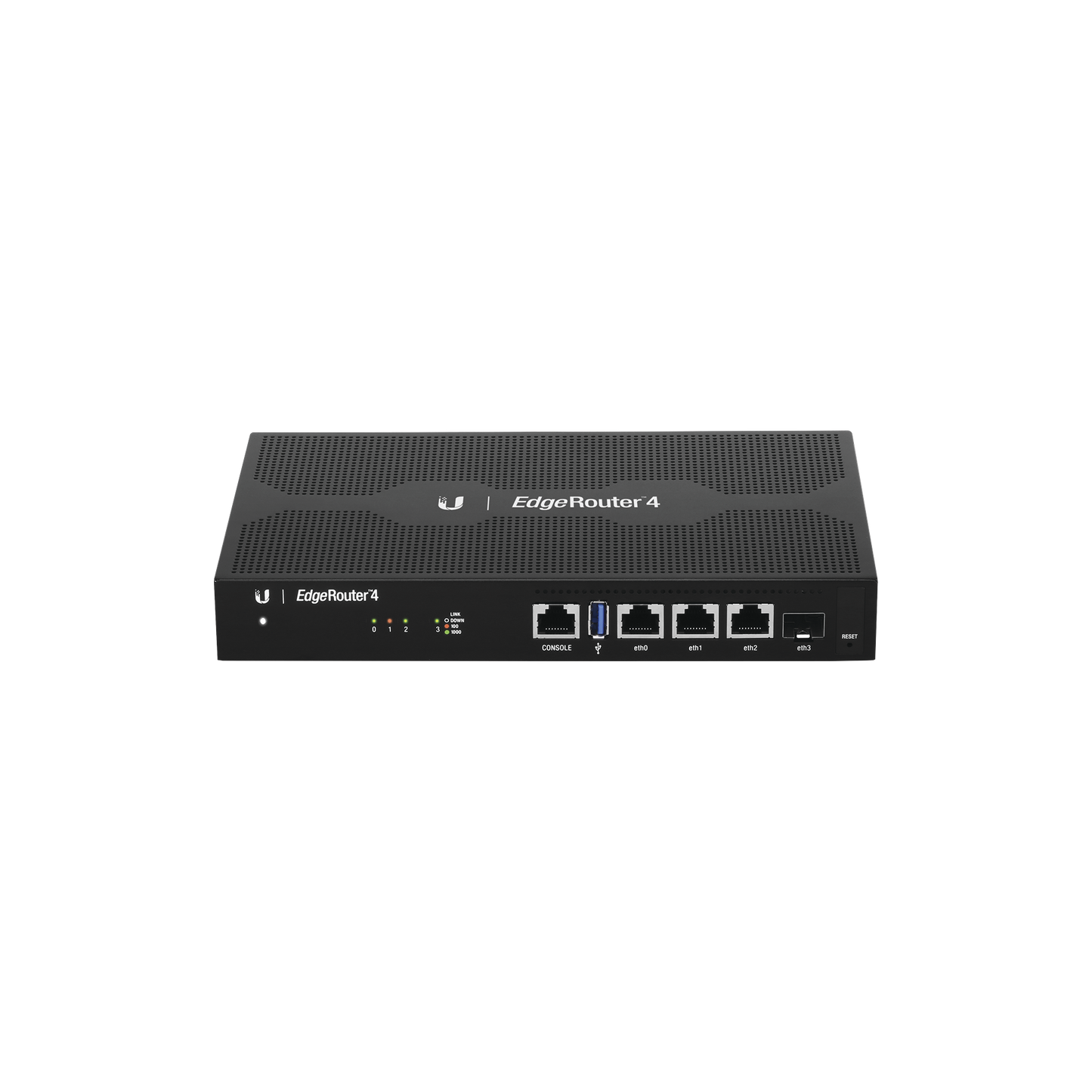 Edgerouter 4, Con 3 Puertos 10/100/1000 Mbps + 1 Puerto Sfp, Con Funciones Avanzadas De Ruteo