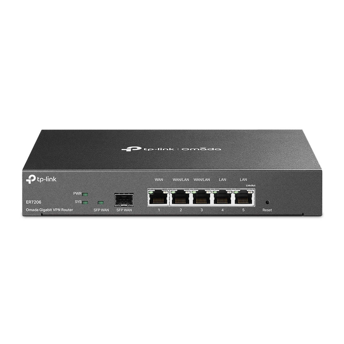 Router Vpn - Sdn Multi-Wan Gigabit, 1 Puerto Lan Gigabit, 1 Puerto Wan Gigabit, 1 Puerto Wan Sfp, 2 Puertos Auto Configurables Lan/Wan, 150,000 Sesiones Concurrentes, Administración Centralizada Omada Sdn