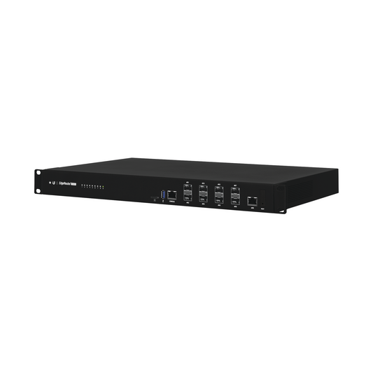 Edgerouter Infinity De 8 Puertos Sfp+ 10 G + 1 Puerto Rj45 Gigabit, Throughput 80 Gbps, 16 Núcleos Y 16 Gb Ram , Fuentes De Alimentación Modulares Hot-Swappable