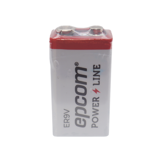 Pila Litio Cloruro De Tionilo, Alta Capacidad 9 V @1200 Mah ( No Recargable )